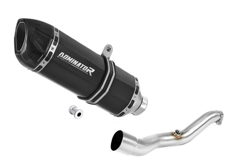 Suzuki BURGMAN 400 2007 - 2016 Exhaust Silencer Muffler HP1 BLACK + dB killer 20 m.