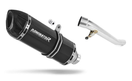 Suzuki GSF 650 BANDIT N / S 2005 - 2006 Exhaust Silencer Muffler HP1 BLACK + dB killer 20 m.