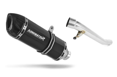 Suzuki GSX 750 INAZUMA 1997 - 2003 Exhaust Silencer Muffler HP1 BLACK + dB killer 19 m.