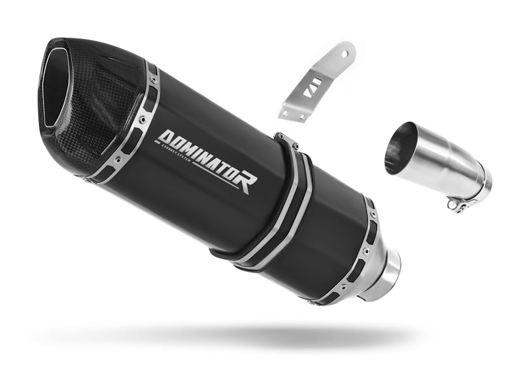 Suzuki GSXR 1000 L7 2017 - 2020 Exhaust Silencer Muffler HP1 BLACK + dB killer 20 m.