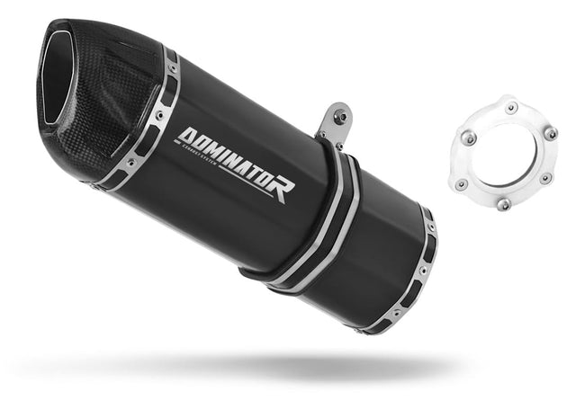 Triumph TT 600 Exhaust Silencer Muffler HP1 BLACK + dB killer
