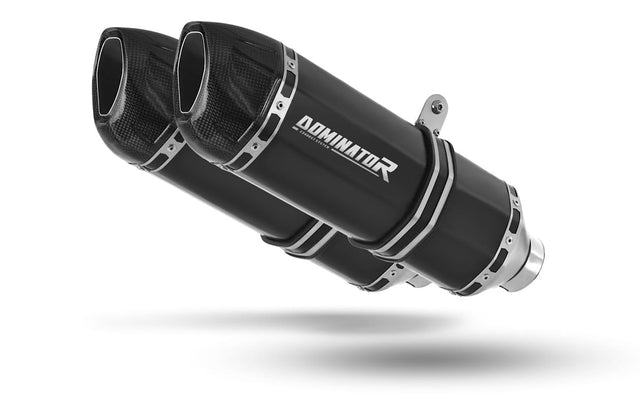 Triumph SPEED TRIPLE 1050 2005 - 2010 Exhaust Silencer Muffler HP1 BLACK + dB killer 20 m.