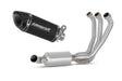 Yamaha XSR 900 / GP 2024 Full Exhaust System Collector Silencer HP8 BLACK + dB killer 20 m.