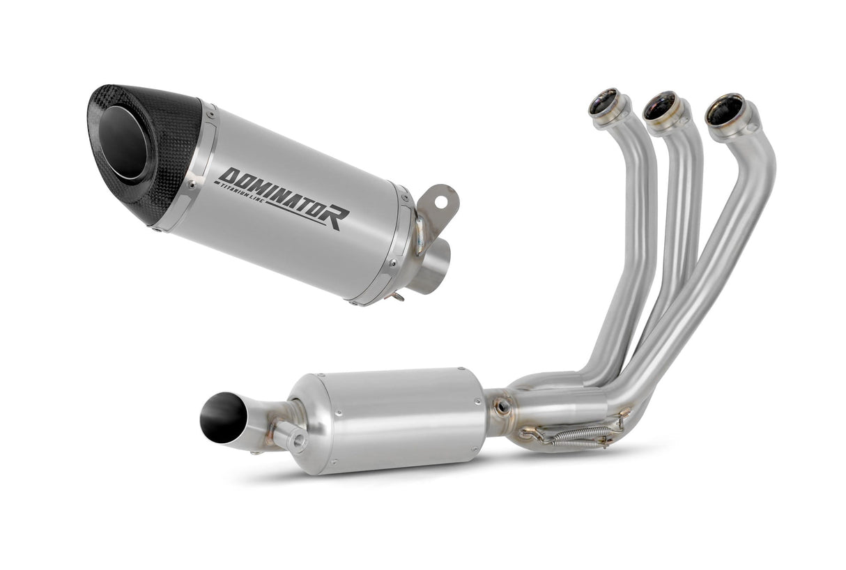 Yamaha XSR 900 / GP 2024 Full Exhaust System Collector Silencer Titanium HP8 + dB killer 20 m.