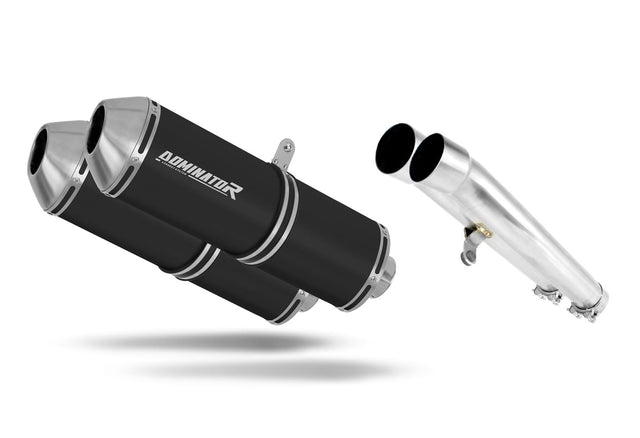 Yamaha FJ 1200 Exhaust Silencer Muffler OVR BLACK + dB killer