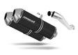 Yamaha BT 1100 BULLDOG 2001 - 2007 Exhaust Silencer Muffler OVR BLACK + dB killer 20 m.