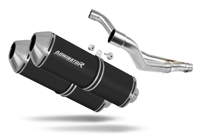 Yamaha TDM 850 1991 - 1995 Exhaust Silencer Muffler OVR BLACK + dB killer 19 m.