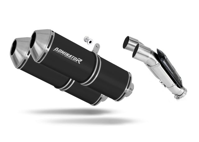 Yamaha TRX 850 1995 - 2000 Exhaust Silencer Muffler OVR BLACK + dB killer 19 m.