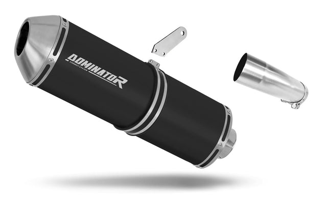 Yamaha FZ8 FAZER 2010 - 2016 Exhaust Silencer Muffler OVR BLACK + dB killer 20 m.