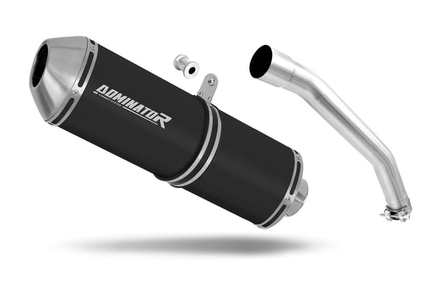 Triumph TIGER 900 T709 1999 - 2000 Exhaust Silencer Muffler OVR BLACK + dB killer 19 m.