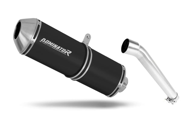 Suzuki GSXR 1000 K5 K6 2005 - 2006 Exhaust Silencer Muffler OVR BLACK + dB killer 20 m.