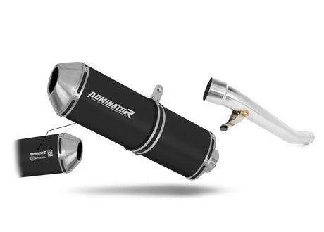 Suzuki GSXF 750 1998 - 2006 EU Approved Exhaust Silencer OVR BLACK 19 m.