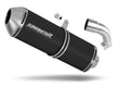 Suzuki SV 650 2016 - 2023 Exhaust Silencer Muffler OVR BLACK + dB killer 20 m.