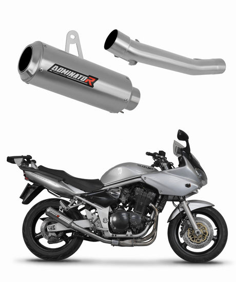 Suzuki GSF BANDIT 600 2000 - 2004 Exhaust Silencer Muffler GP + dB killer 20 m.