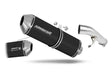 Suzuki GSF 650 BANDIT N / S 2007 - 2016 EU Approved Exhaust Silencer OVR BLACK 20 m.