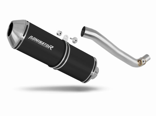 Suzuki DR 650SE 1997 - 2009 Exhaust Silencer Muffler OVR BLACK + dB killer 19 m.