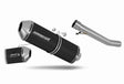 Suzuki GSXF 600 1998 - 2006 EU Approved Exhaust Silencer OVR BLACK 19 m.