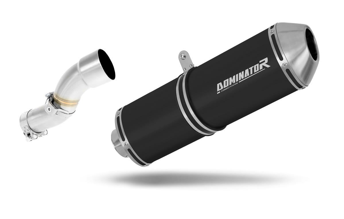 KTM 690 SMC R 2012 - 2017 Exhaust Silencer Muffler OVR BLACK + dB killer 20 m.