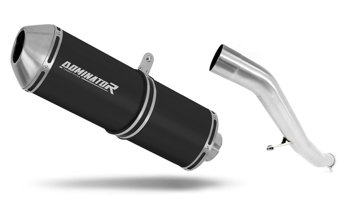 Kawasaki GTR 1400 2007 - 2009 Exhaust Silencer Muffler OVR BLACK + dB killer 20 m.