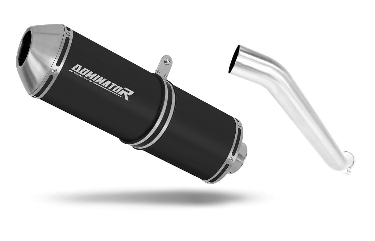 Kawasaki ZX6R 636 2003 - 2004 Exhaust Silencer Muffler OVR BLACK + dB killer 20 m.