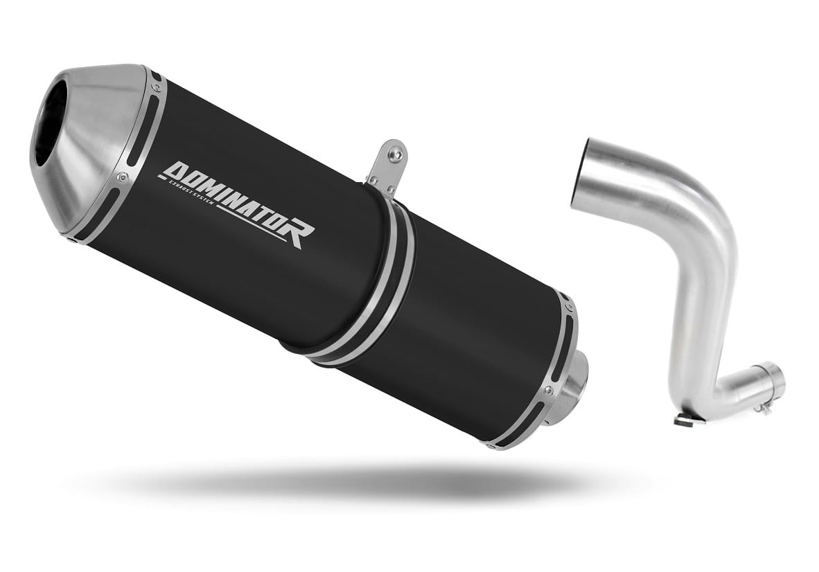 Honda VFR 1200 F 2010 - 2018 Exhaust Silencer Muffler OVR BLACK + dB killer 20 m.