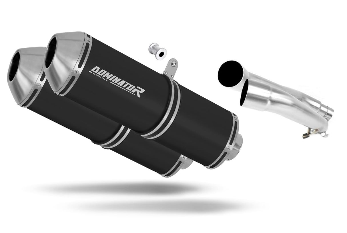 Honda CBF 1000 2006 - 2009 Exhaust Silencer Muffler OVR BLACK + dB killer 20 m.