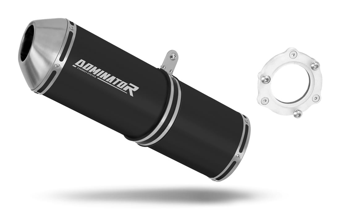 Honda CBR 900RR Fireblade 1992 - 1995 Exhaust Silencer Muffler OVR BLACK + dB killer 19 m.