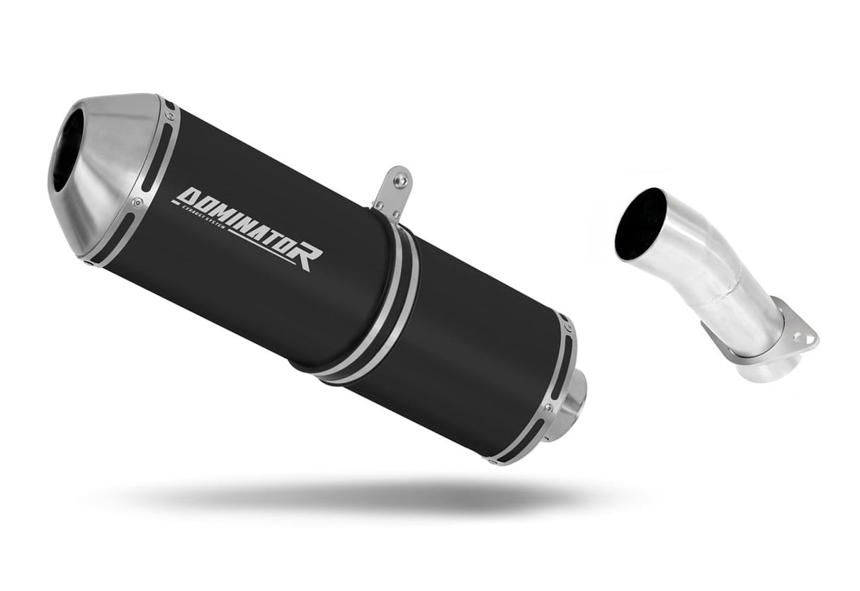 Honda VFR 750 1993 - 1997 Exhaust Silencer Muffler OVR BLACK + dB killer 19 m.