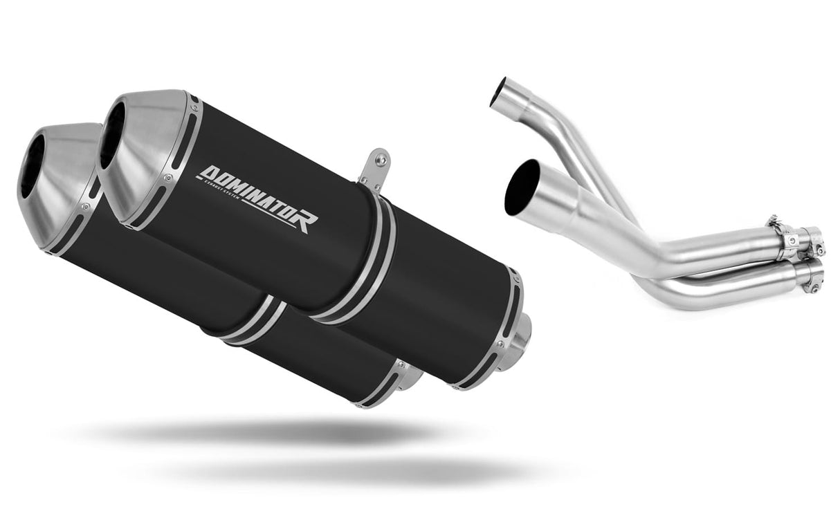 Honda FMX 650 2005 - 2009 Exhaust Silencer Muffler OVR BLACK + dB killer 20 m.