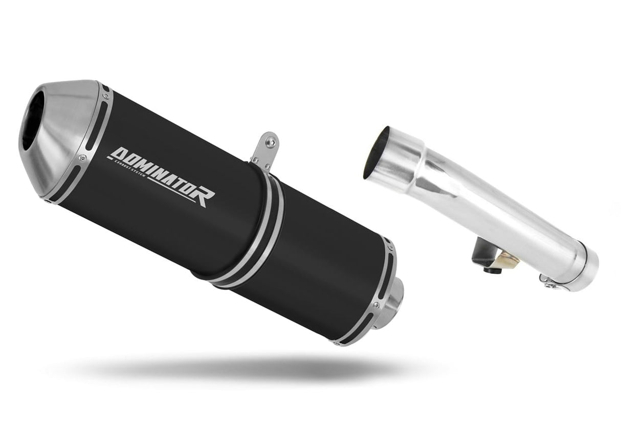 Honda CBR 600 F2 / F3 1991 - 1998 Exhaust Silencer Muffler OVR BLACK + dB killer 19 m.