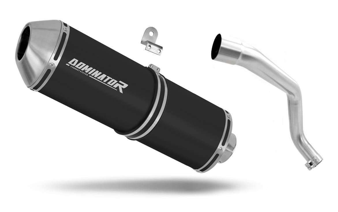 Honda CB 600F HORNET 1998 - 2002 Exhaust Silencer Muffler OVR BLACK + dB killer 19 m.