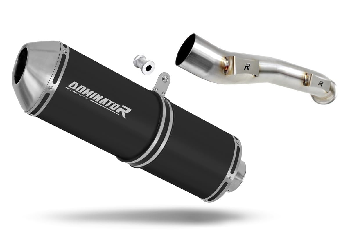 Husqvarna NORDEN 901 2022 - 2024 Exhaust Silencer Muffler OVR BLACK + dB killer 20 m.