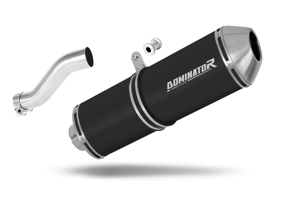 CAN AM RENEGADE 800 Exhaust Silencer Muffler OVR BLACK + dB killer