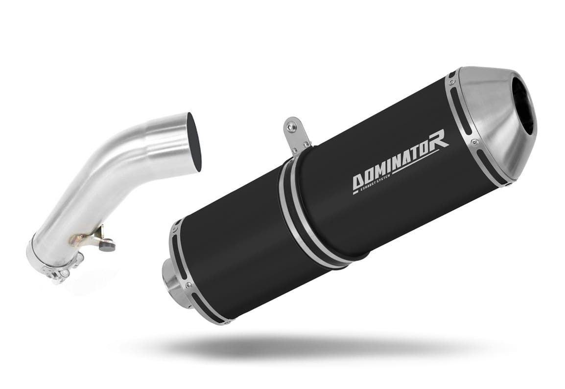 BMW R1200ST 2004 - 2009 Exhaust Silencer Muffler OVR BLACK + dB killer 20 m.