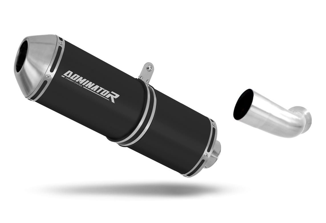 BMW K1200GT 2006 - 2008 Exhaust Silencer Muffler OVR BLACK + dB killer 20 m.