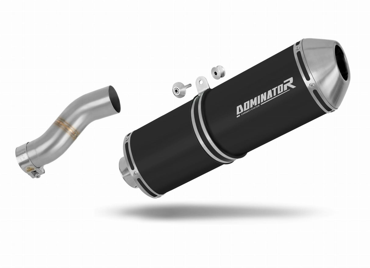 BMW R1150R Exhaust Silencer Muffler OVR BLACK + dB killer