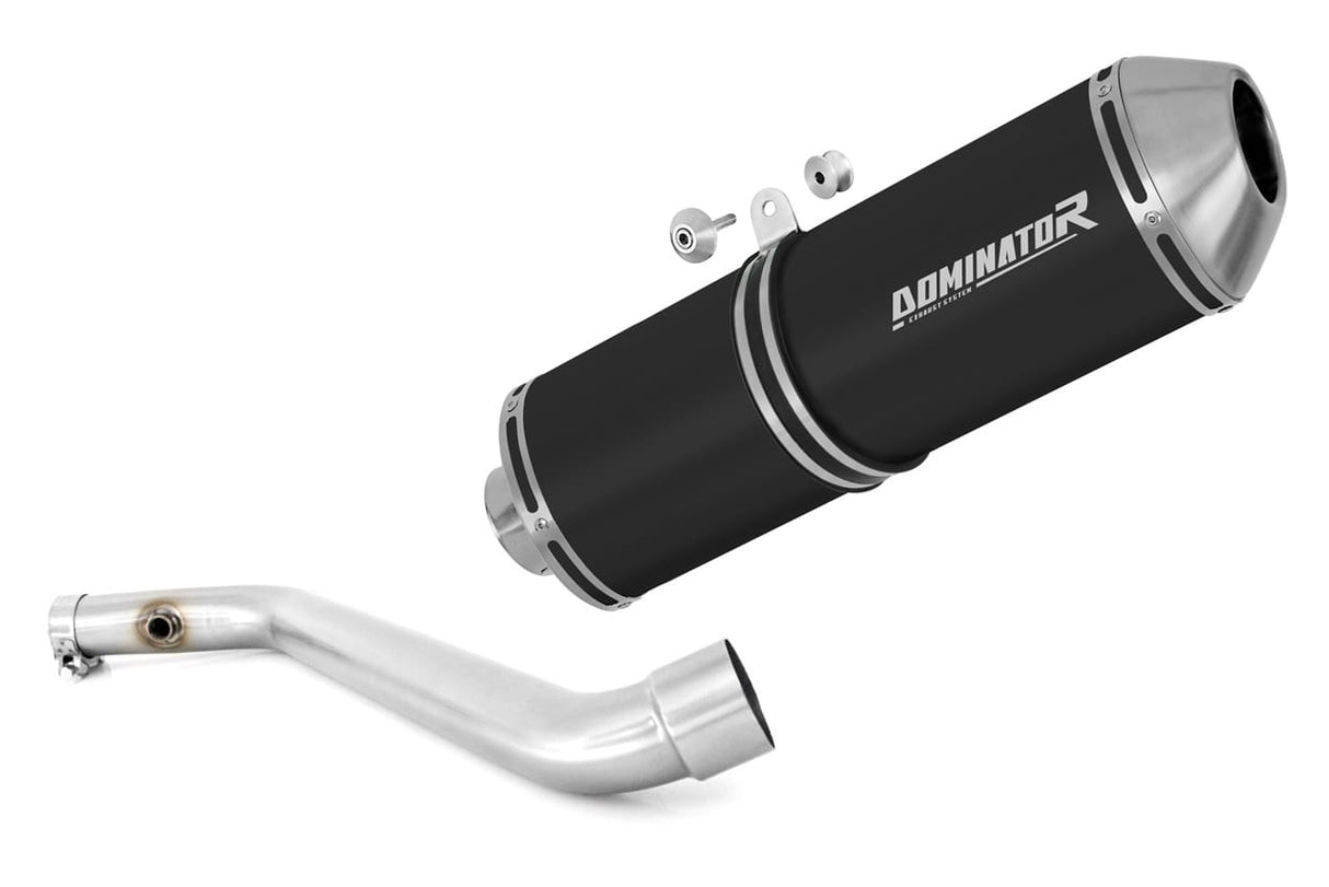 BMW R1100RS Exhaust Silencer Muffler OVR BLACK + dB killer