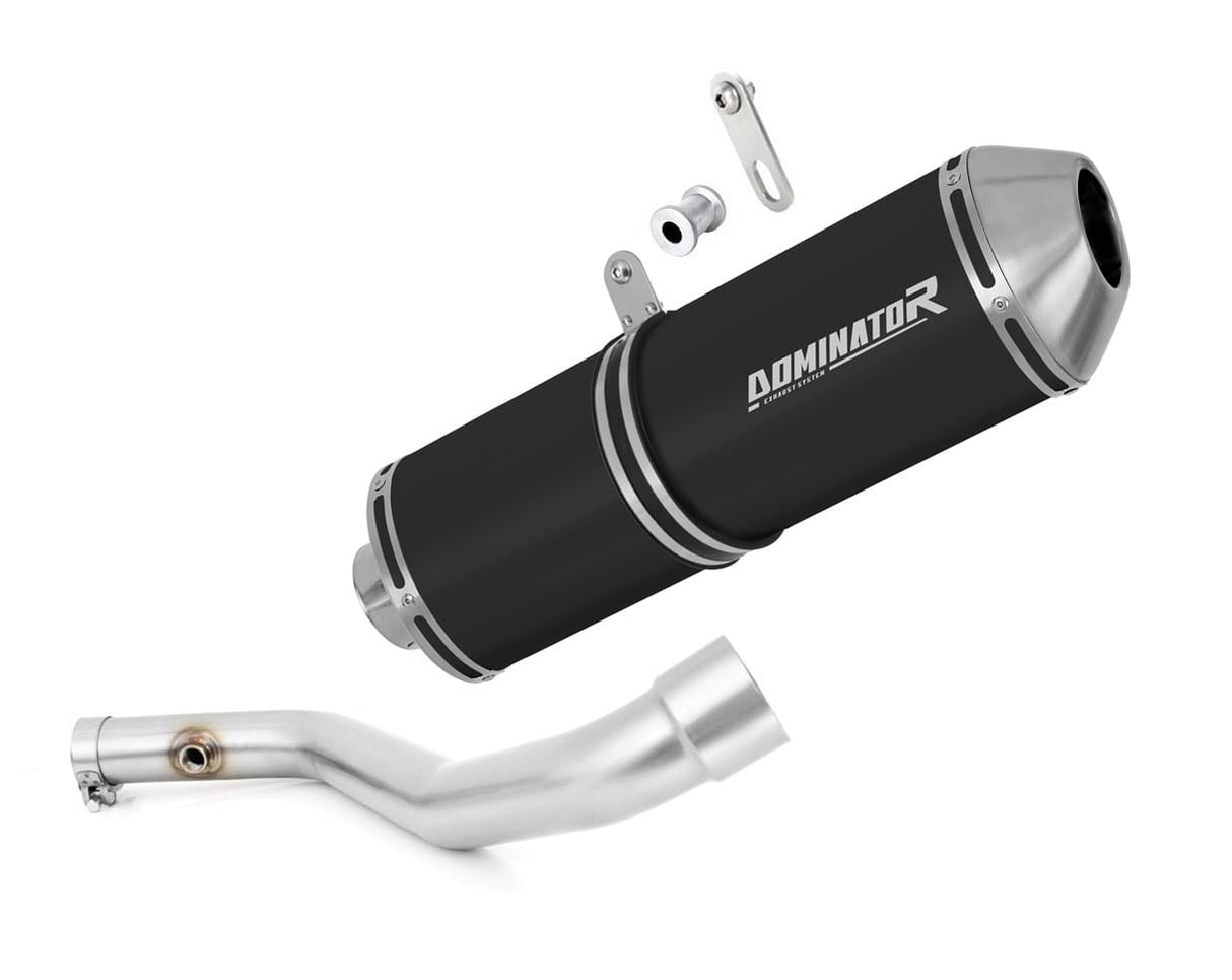BMW R1100GS Exhaust Silencer Muffler OVR BLACK + dB killer