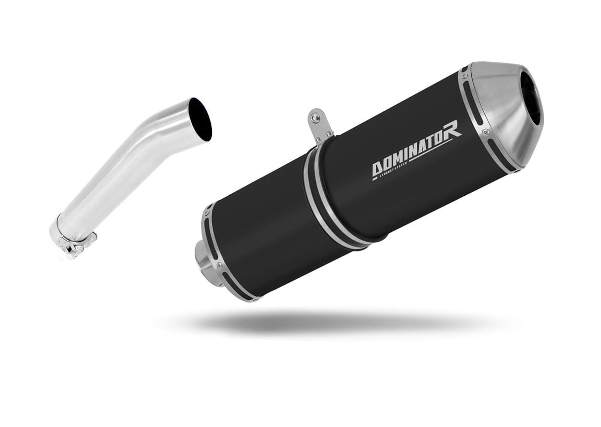 BMW F650GS 2000 - 2003 Exhaust Silencer Muffler OVR BLACK + dB killer 20 m.