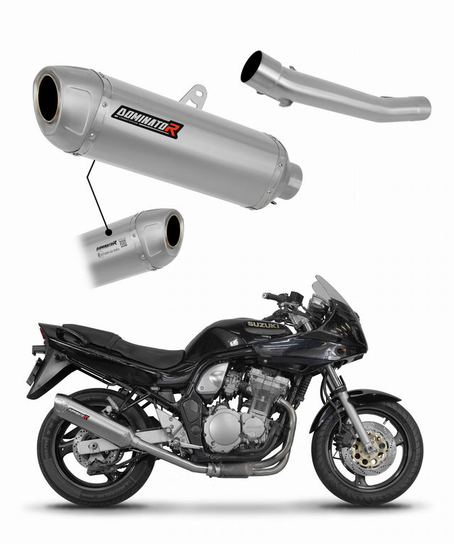 Suzuki GSF BANDIT N / S 600 1995 - 1999 EU Approved Exhaust Silencer S6 19 m.
