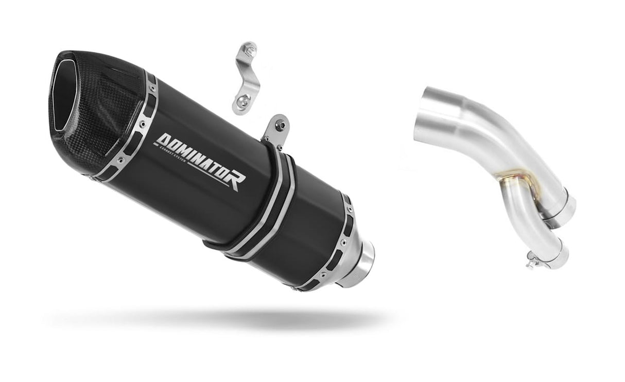 BMW S1000RR 2017 - 2018 Exhaust Silencer Muffler HP1 BLACK + dB killer 20 m.