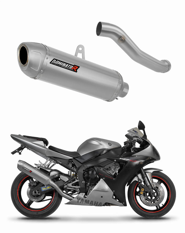 Yamaha YZF R1 1000 RN09 2002 - 2003 Exhaust Silencer Muffler S6 + dB killer 20 m.