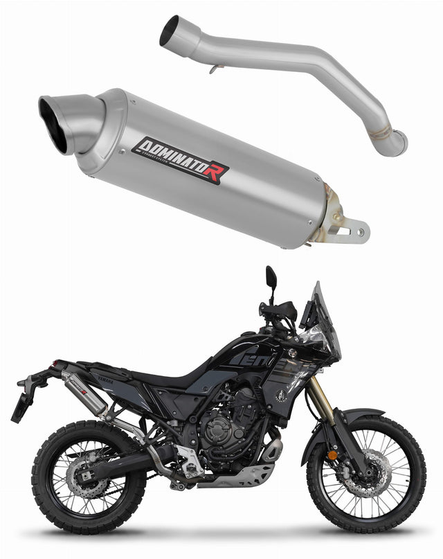 Yamaha Tenere 700 2025 Hi Level Exhaust Silencer Muffler GPF + dB killer 20 m.