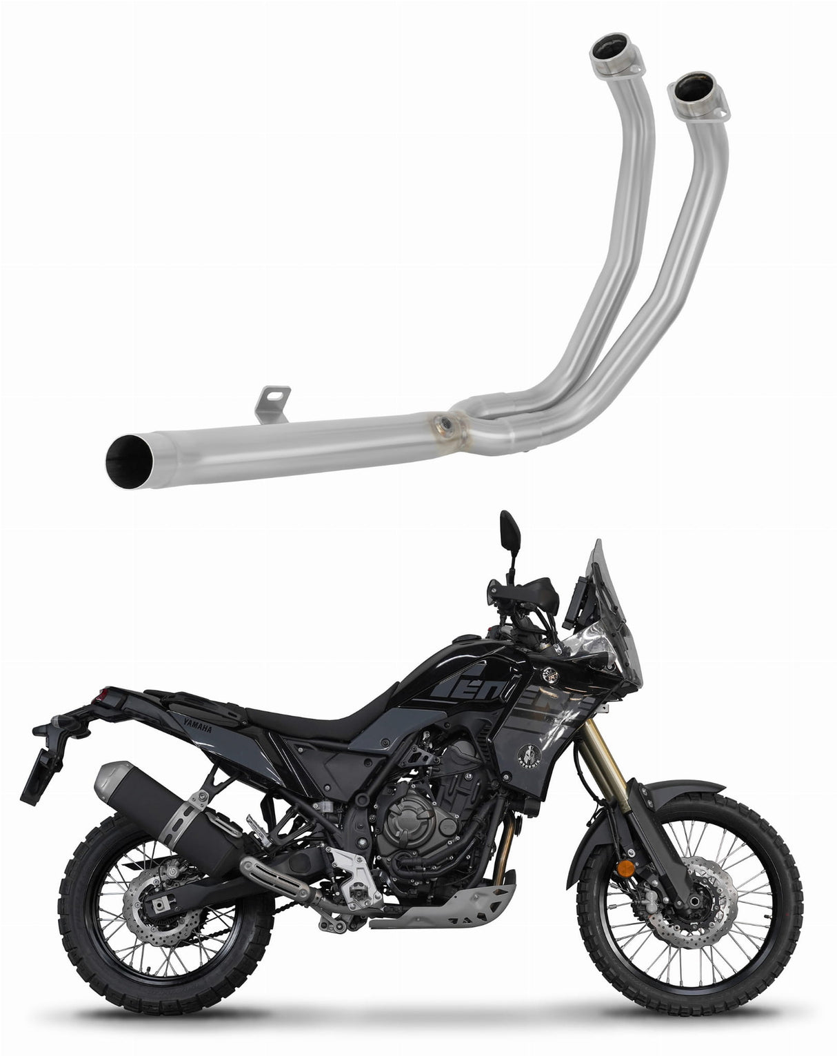 Dominator headers/collector for YAMAHA Tenere 700 O 4 collector manifold 2019-2020