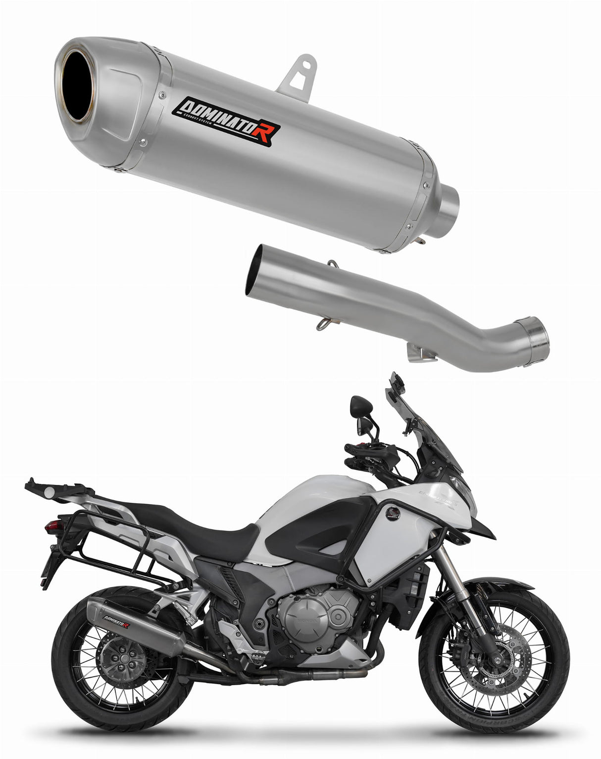 Honda VFR 1200X Crosstourer 2012 - 2020 Exhaust Silencer Muffler S6 + dB killer 20 m.