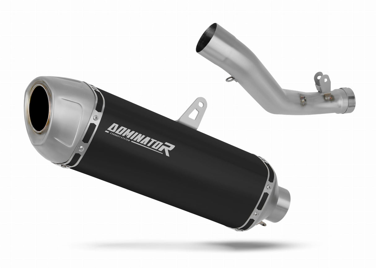 Suzuki GSXR 1000 K9 L0 L1 2009 - 2011 Right Side Exhaust Silencer Muffler S6 BLACK + dB killer 20 m.