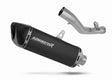 Suzuki GSXR 1000 K9 L0 L1 2009 - 2011 Right Side Exhaust Silencer Muffler HP6 BLACK + dB killer 20 m.