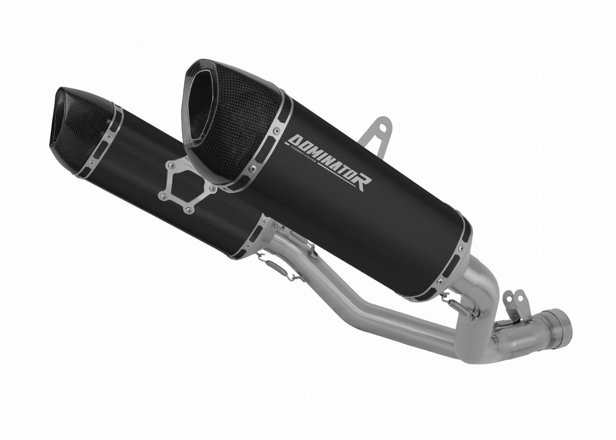 Suzuki GSXR 1000 K9 L0 L1 2009 - 2011 Exhaust Silencer Muffler HP6 BLACK + dB killer 20 m.