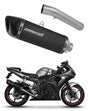 Yamaha YZF R6 2003 - 2005 Exhaust Silencer Muffler HP6 BLACK + dB killer 20 m.