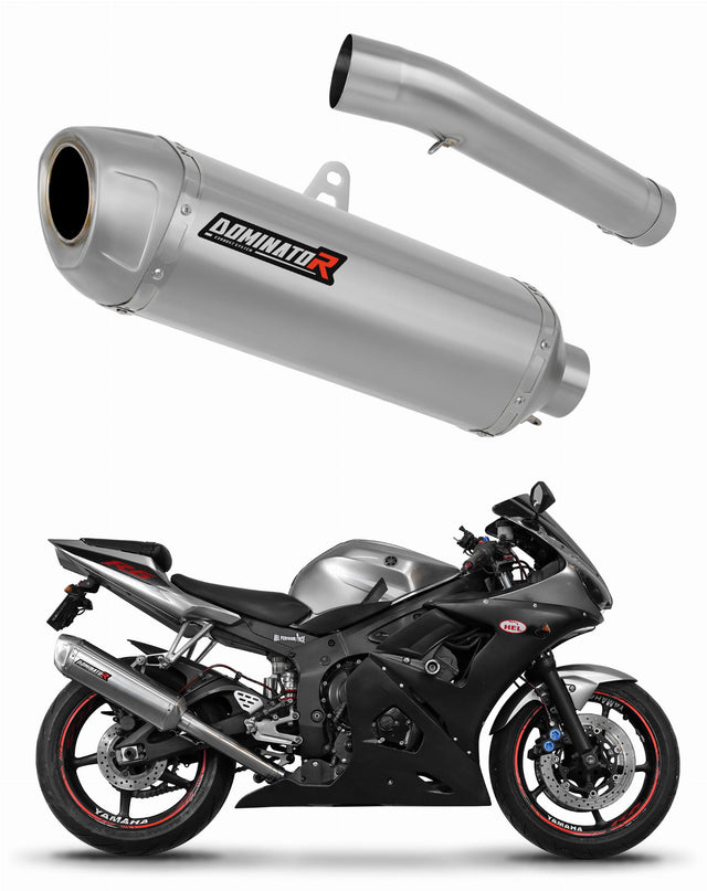 Yamaha YZF R6 2003 - 2005 Exhaust Silencer Muffler S6 + dB killer 20 m.